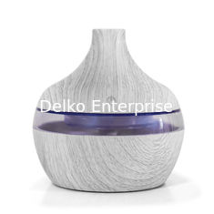 China Water drop wood grain humidifier- humidifier essential oil aromatherapy lamp bedroom Nightlight incense portable aromath supplier