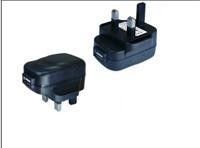 6W series switching power supply UK version black color supplier