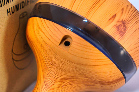 Water drop wood grain humidifier- humidifier essential oil aromatherapy lamp bedroom Nightlight incense portable aromath supplier