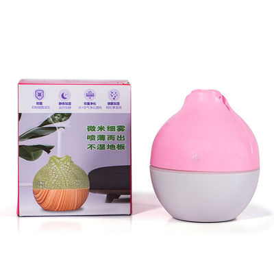 Flower bud wood grain humidifier- humidifier essential oil aromatherapy lamp bedroom Nightlight incense portable aromath supplier